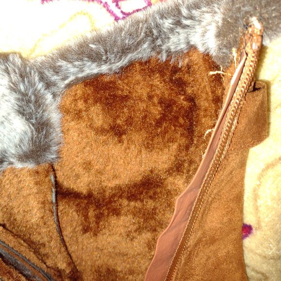 Forever Brown Leather Boots - Picture 3 of 3